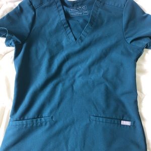 Figs Casma XXS carribean blue